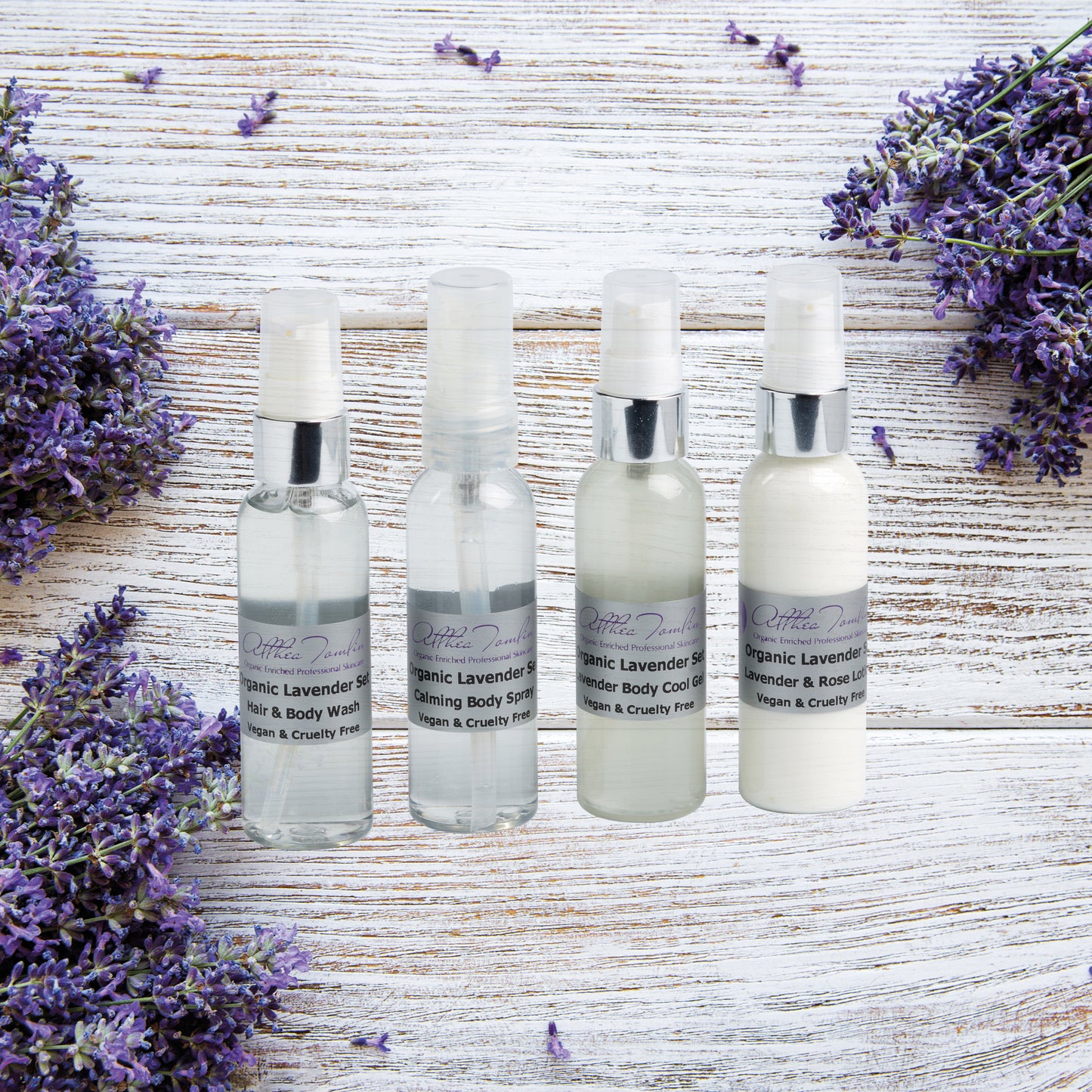 Organic Lavender Pamper Gift Basket | Relaxing Spa Set