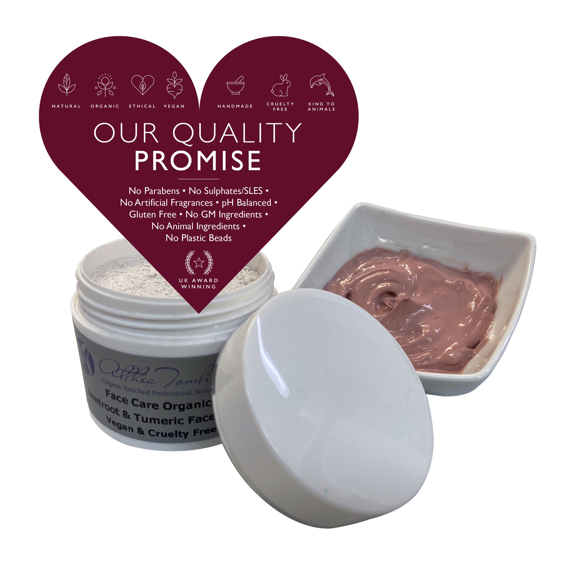 Vegan Turmeric and Beetroot Face Mask | Skin Glow