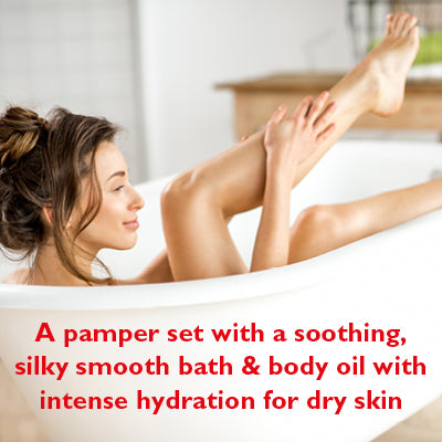 Organic Pamper Hamper for Home Spa Pampering | Relax