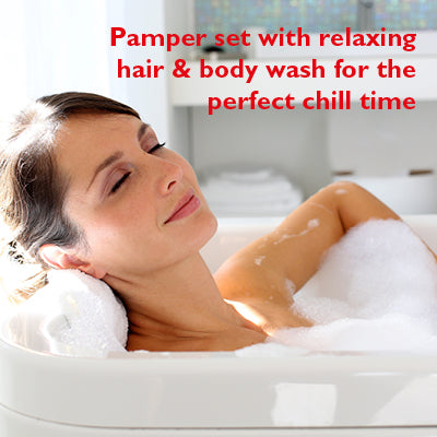 Organic Pamper Hamper for Home Spa Pampering | Relax