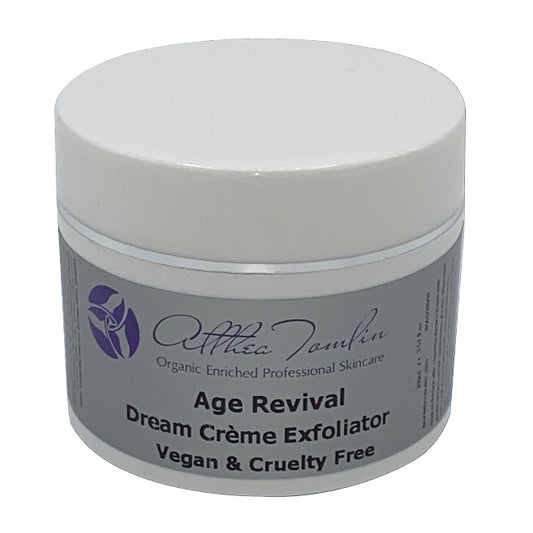 Antiaging Organic Face Exfoliator | Gentle Skin Renewal