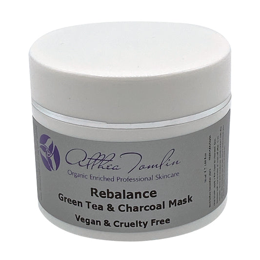 Charcoal & Green Tea Face Mask for Acne, Oily Skin & Deep Cleansing