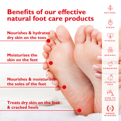 Organic Foot Care Gift Set Kit