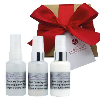 Organic Foot Care Gift Set Kit