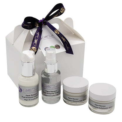 Organic Skin Brightening Skincare Routine Set