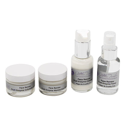 Organic Skin Brightening Skincare Routine Set