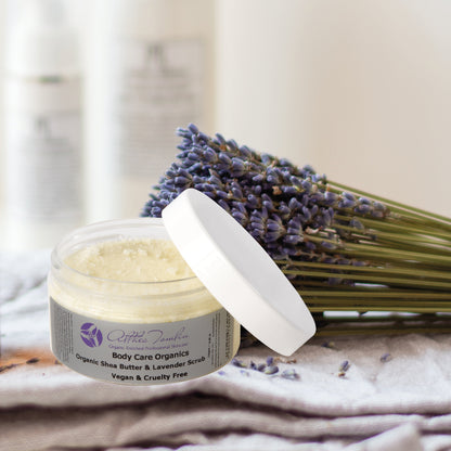 Organic Lavender and Shea Butter Body Scrub