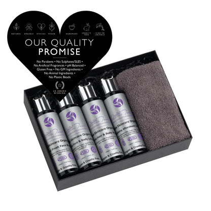 Men's Organic Skincare Routine Gift Set