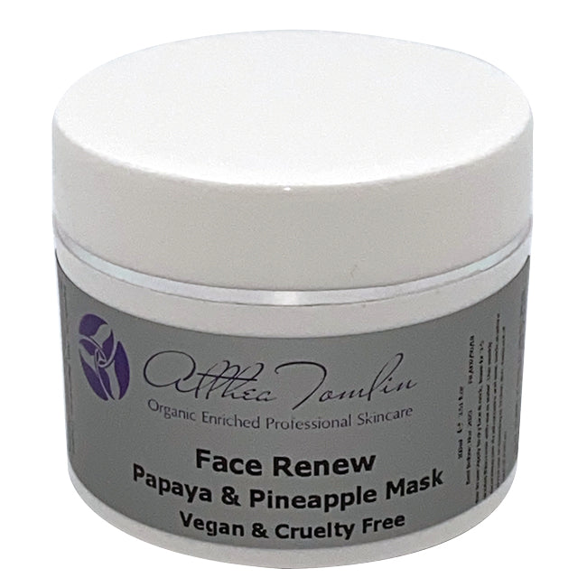 Skin Brightening Organic Papaya & Pineapple Skincare Face Mask